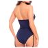 Rene Rofe - Police Officer Costume Bodysuit - Blue (S-L)