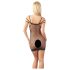NO:XQSE - Fishnet Sexy Mini Dress - Black (S-L)