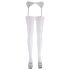 Cottelli - Lace Stockings (White) - 3/L