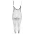 NO:XQSE - Open Net Bodysuit (Black) - M/L