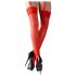 Cottelli - Red Lace Stockings - 4/L