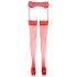 Cottelli - Red Lace Stockings - 4/L