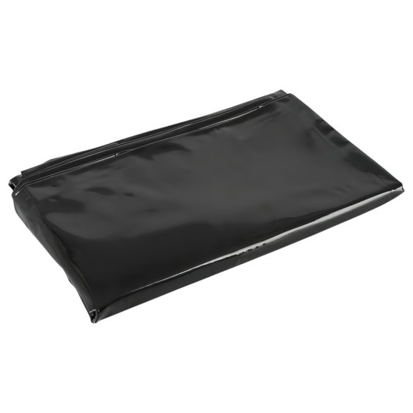 Black Vinyl Bedding Set - 135x200cm