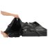Black Vinyl Bedding Set - 135x200cm