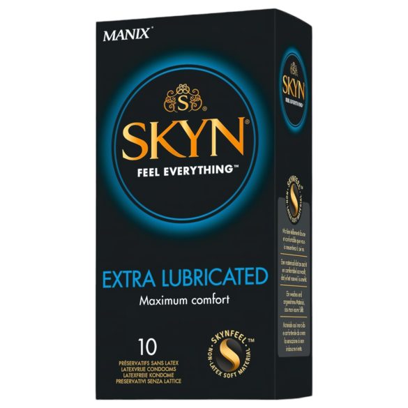 Manix Skyn - Ultra Thin, Latex-Free Condoms (Pack of 10)