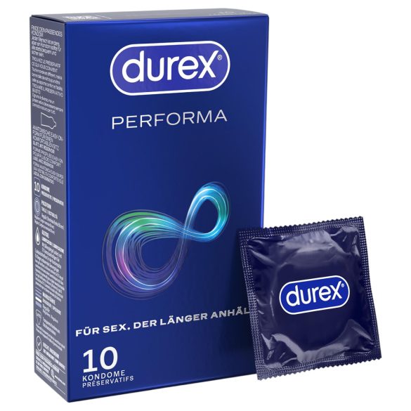 Durex Performa - Prolong Pleasure Condoms (10 Pack)