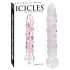 Icicles No. 7 - Beaded Glass Dildo