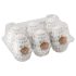TENGA Egg Crater - Pack of 6 Egg-Shaped Personal Massagers