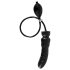 LATEX - Inflatable Dildo (Black)
