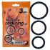 You2Toys - Silicone Penis Ring Trio - Black