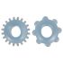 You2Toys - Duo Penis Rings (Clear Blue)
