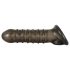 Rebel - Ribbed Pleasure Sleeve (Gray)