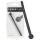 Dilator Piss Play - Hollow Silicone Urethral Expander (Black)