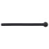 Dilator Piss Play - Hollow Silicone Urethral Expander (Black)