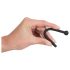 Dilator Piss Play - Hollow Silicone Urethral Expander (Black)