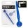 Dilator Sperm Stopper - Blue Silicone Urethral Expander with Ball Tip