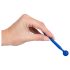 Dilator Sperm Stopper - Blue Silicone Urethral Expander with Ball Tip