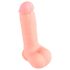 Medical - Straight Medical Silicone Dildo (20cm) - Natural