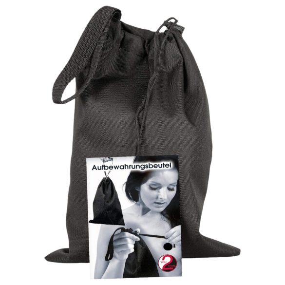 Discreet Storage Bag for Intimate Toys (Black)