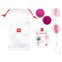 / Geisha Balls 2 - Adjustable Geisha Ball Set (Pink-White)