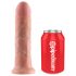 King Cock Strap-on 8" - Natural Dildo Attachment