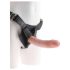 King Cock Strap-on 8" - Natural Dildo Attachment