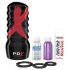 PDX Elite Air-Tight Pocket Stroker - Manual Suction (Natural)