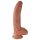 King Cock 9" Brown Dildo with Balls (23 cm)