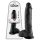 King Cock 10" Black Dildo with Balls (25cm)