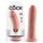 King Cock 8" Dildo (20 cm) - Natural