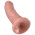 King Cock 8" Dildo (20 cm) - Natural