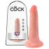 King Cock 5" Realistic Dildo (13 cm) - Natural