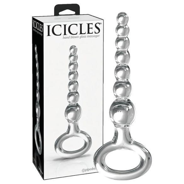 Icicles No. 67 - Glass Sphere Dildo (Clear)