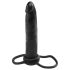Analfantasy Double Trouble - Strap-On Anal Dildo (Black)