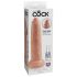 King Cock 9 - Realistic Dildo (9 inches) - Natural