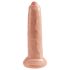 King Cock 9 - Realistic Dildo (9 inches) - Natural