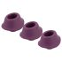 Womanizer Classic M Replacement Suction Set - Purple (Pack of 3)