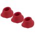 Womanizer Premium M - Replacement Suction Head Set - Red (3 pcs)