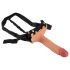 Realistixxx Strap-on - Adjustable, Hollow Dildo (Natural)