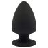 Silexd M - Flexible Anal Plug - 11cm (Black)