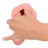 Nature Skin - 2-in-1 Realistic Stroker & Penis Sleeve (Natural)