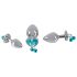 You2Toys - Silver Anal Plug Set with Leash