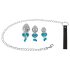 You2Toys - Silver Anal Plug Set with Leash