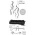 You2Toys Bondage Anal Plug (149g) + 10m BDSM Rope Set