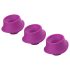 Womanizer L - Replacement Suction Heads Set - Purple (3 pcs) - Large