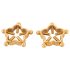 Bad Kitty - Twisted Nipple Jewelry (Flower) - Gold