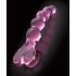 Icicles No. 43 - Pearl Heart Glass Dildo (Pink)