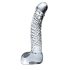 Icicles No. 61 - Clear Glass Dildo with Handle