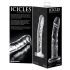 Icicles No. 62 - Glass Dildo with Phallic Design (Transparent)