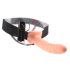 Fetish Strap-On 8 - Hollow Vibrator (Natural Skin Tone)